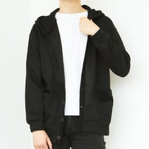 블루포스 국내생산 남성용 BG핫리턴 후드 가디건 간절기 오버핏 무지 포켓 베이직 남자가디건