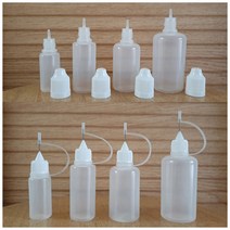 바늘 노즐 뾰족 공병 PE 말랑공병 모음, 바늘공병 20ml