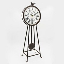 라움아트 스탠딩 엔틱 탁상시계 인테리어소품 엔틱소품, 단품