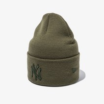 뉴에라 [뉴에라][공용]MLB 리그 베이직 토널 뉴욕 양키스 비니 올리브 그린 (13338411)