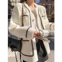 화이트 밍크 캐시미어 스웨터 코트 여성용 레이지 스타일 한국 레트로 블랙 루즈한 o넥 니트 가디건 패션 아웃웨어 가을
