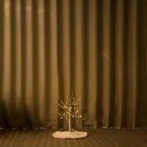 [주식회사 대한몰] 자작나무 화이트 트리 크리스마스 감성 세트 60cm+스커트S+어댑터포함, 단품