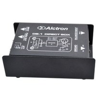 Alctron DB-1 단일 수동 임피던스 변환기 DIBOX 프론트 스테이지 이펙터 Box, 01 Black