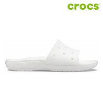크록스 클래식 공용 슬라이드 206121-100
