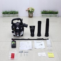 낙엽청소기 엔진 송풍기 제설기 낙엽 블로워 청소기 브로워 가솔린 4행정 배낭, 휴대용4충혼다BHX3500표준블랙