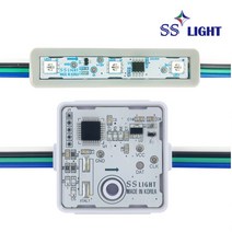 SS라이트 LED 3구 M파노라마 100개 컨트롤러 간판조명 사인조명, M파노라마 컨트롤러