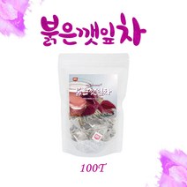눈엔차즈기 차조기 붉은깻잎차 100티백 자소엽 항산화 루테올린 혈액순환 눈건강, 1