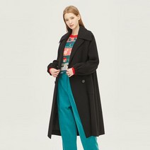 베네통 하운드 알렉산더 더블 코트_BACT62261BK
