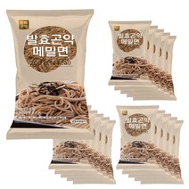 [그냥 넣어 드시면 되는 부드럽고 쫄깃한 저칼로리 저탄수화물] 발효곤약 메밀면 8/16/24팩, 200g, 16개