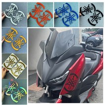 YAMAHA 야마하 스티커 반사 NMAX XMAX TMAX 카울 대형, (선택5번)야마하스티커대형(옐로우)