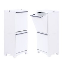 창신리빙 프랑코 스탠드 분리수거함 2단 40L (352 x 270 x 783 mm)