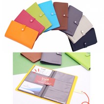 미니 가죽 명함케이스 남녀공용 명함집 사원증 학생 교통 9가지색상