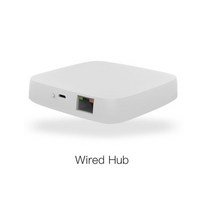 MoesHouse ZigBee 서모 스탯 Tuya 라디에이터 액추에이터 밸브 Smart Programmable TR 온도 컨트롤러 Alexa oice Control New, [02] Wired Hub, 유선 게이트웨이