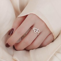 925애정반지간략하다입을 열다트랜드개성학생