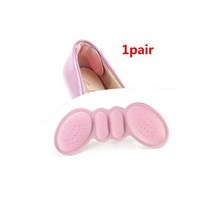 여성용 실리콘 힐 패드 신발용 하이힐 젤 깔창 뒤꿈치 스티커 완화 라이너 보호, G102 P-1 Pair