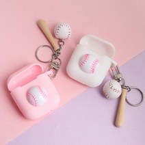 바보사랑 (호환용)야구공 에어팟 케이스 키링 세트.라이크로렐