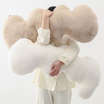 QCHU 소프트 구름송이 바디필로우, 그레이