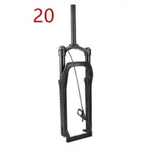 ELYON MTB 자전거 포크 산악 스노우 팻 오일 공기 압력 서스펜션 4.0 인치 타이어 135mm 20 인치 26, 20 inch_2