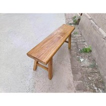 야외 고재 벤치 정원 웨이팅 원목의자 통나무의자, E.160x26x45(길이 너비 및 높이)