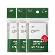 닥터지 블레미쉬 컨트롤 페이퍼 70매 X 3EA, 레드 블레미쉬 오일 컨트롤 페이퍼 70매X3개