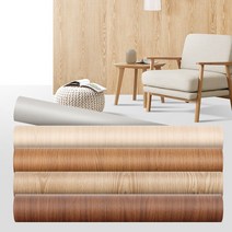 무늬목시트지 거실인테리어 싱크대리폼 필름셀프시공 가구필름지, 무늬목시트지 오크옐로우