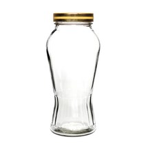 유리 담금주병 과실주병 인삼주병, 1.8L, 1개