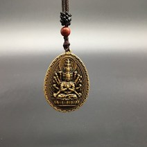 관세음보살 부처상 반가사유상 불교용품 불교굿즈 불교조각 자동차고사세트 나무불상 천수관음 수집 가능한 중국 황동 조각 천손 보살 관음 절묘한 작은 펜던트 동상