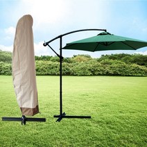 초대형 파라솔 보관커버 방수커버 UV코팅 자외선차단 탈색 변색방지 커버 케이스, 파라솔커버420D(그레이)