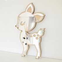 붙이는거울 아크릴 거실 욕실 이 벽 거울 로프 매달려 방 장식 스티커, A style