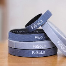 전선 USB 이어폰 정리 클립 벨크로 타이 테이프, 블랙