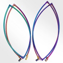 DAJAHINO 다자히노 카멜레온 티타늄 프레임 바다낚시 뜰채 수제 경심망 티탄 뜰망 후레임, 50파이