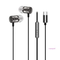 MMS_C타입 유선이어셋 오픈형이어폰 노트북 모니터 핸드폰 ctype 마이크 되는 c형 usb 컴퓨터용 c유선_mms, MMS_실버