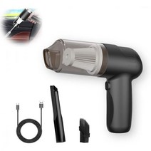 Handheld Vacuum Cordless 9000PA Powerful Suction Mini Vacuum with Blower Wireless Vacuum Cleaner f, Black
