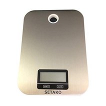SETAKO 세다 공업 1g 단위로 최대 5kg 계량 벽걸이 디지털 스케일 키친 스케일 정밀 저울 전자 저울 간이 일본어 설명서 첨부