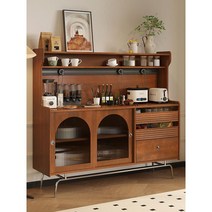 부엌장 카페장 부엌보조장 커피머신장 렌지대 우드 정리함 홈카페 수납장, B. 150X40X135 소나무