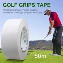 골프공 세척 세척기 브러쉬 기계 crestgolf 양면 골프 그립 테이프 골프 클럽 그립 설치 골프 그립 스트립 퍼터 테이프 2 50m150m20.2m 92, 2inchx 50m (1롤)