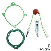 중국 주차 히터 글로우 플러그 12V/24V 2kw 5kw 8kw 베바스토 액세서리 에버스패커용 세라믹 핀 렌치, [05] 12V 5KW, 05 12V 5KW