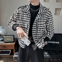 남자 크롭 자켓 숏 데일리 댄디 재킷