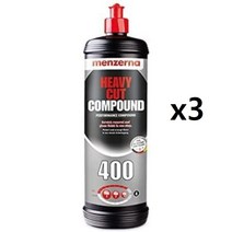 멘제르나 헤비 컷 400 컴파운드 250ml X3병, 3개