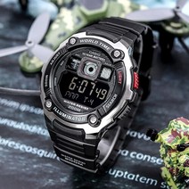 CASIO 카시오 AE-2000W-1B 군인 스포츠 아웃도어 디지털시계