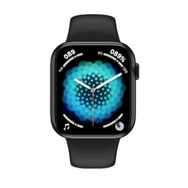 방수 손목 시간 폰연결 스마트 워치 최신 hw57 pro smartwatch 스마트, 협력사, 검은 색