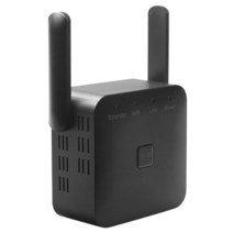 5G 와이파이 리피터 앰프 장거리 익스텐더 2.4G 5Ghz 네트워크 신호 부스터 1200Mbps 무선, 02 Black_01 EU 플러그