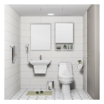 [대림 디움] [대림 바스&키친] 모던그레이 소형욕실 리모델링, 상세 설명 참조