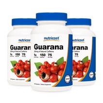 과라나 1000mg 150캡슐 3병, 단품, 단품