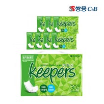쌍용 키퍼스 성인용기저귀 속기저귀 일자형 패드 30매x2팩(60매)
