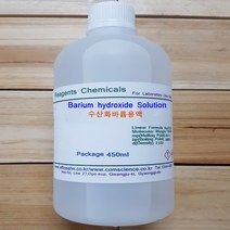 수산화바륨용액 수산화바륨수용액 1% 2% 5% 10% 화)450ml Barium hydroxide Solution, 1%-450ML