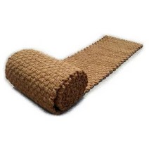 [1롤] [고정핀 무료증정] 야자매트 [질기고 간편한 사용] 6가지 다양한 사이즈 [With보도블럭] 바닥 인테리어 푹신한 애견매트 도로포장 보수 긴급보수 산길 비탈길, 600mm, 10m [고정핀 20개]