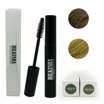 새치커버마스카라 흰머리커버 새치부분염색, 딜쿠샤새치커버흑갈색