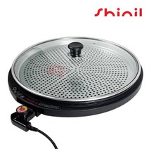국내생산 신일 원형 프라이팬 찜기 43cm 대형팬 5단조절 찜기, SPP-KP1420H
