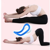 요가링 다리링 종아리링 필라테스링 헬스 다리교정 부종제거, 블랙